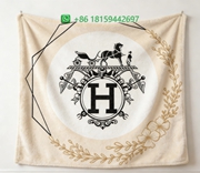 Hermes Throw Blankets